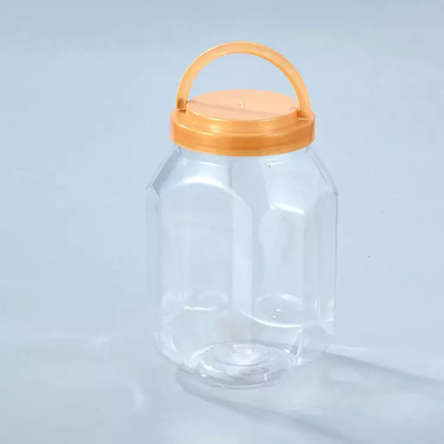 1000 मिलीलीटर 2000 मिलीलीटर खाद्य प्लास्टिक की बोतल कंटेनर पैकेजिंग 2 किलो पीईटी वाइड माउथ जार ढक्कन के साथ: