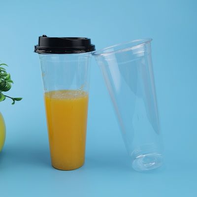 पीईटी रिसाव सबूत 700 मिलीलीटर प्लास्टिक बुलबुला चाय कप