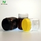 ढक्कन के साथ बीपीए फ्री 320 मिलीलीटर प्लास्टिक खाद्य जार वायुहीन स्क्वायर हनी बोतल