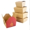 थोक सुशी पेपर बॉक्स में फ्लेक्सो प्रिंटिंग ढक्कन के साथ खाद्य वितरण बॉक्स